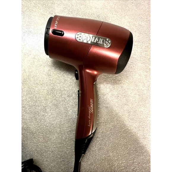 CONAIR INFINITI TOURMALINE HAIR DESIGNER BLOW DRYER HAIR STYLER WITH COOL BUTTON - Picture 2 of 14